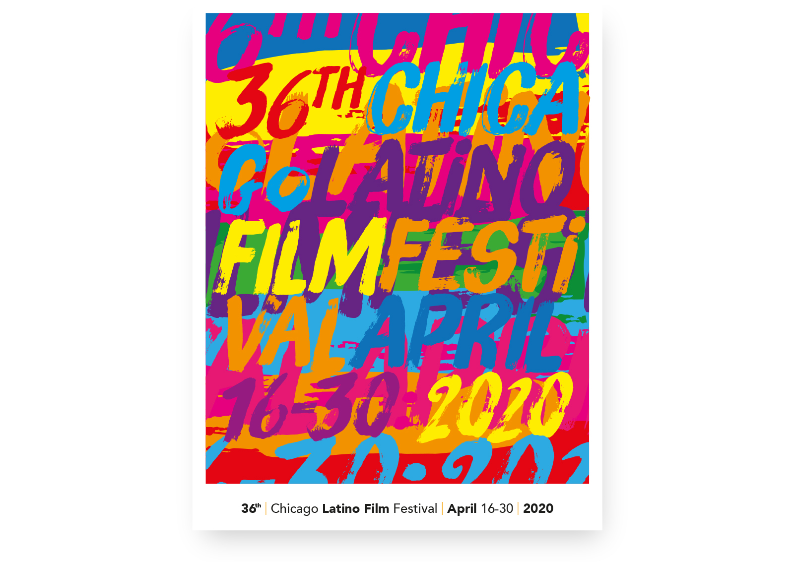 Pedro Cabañas - Design - 36th CHICAGO LATINO FILM FESTIVAL